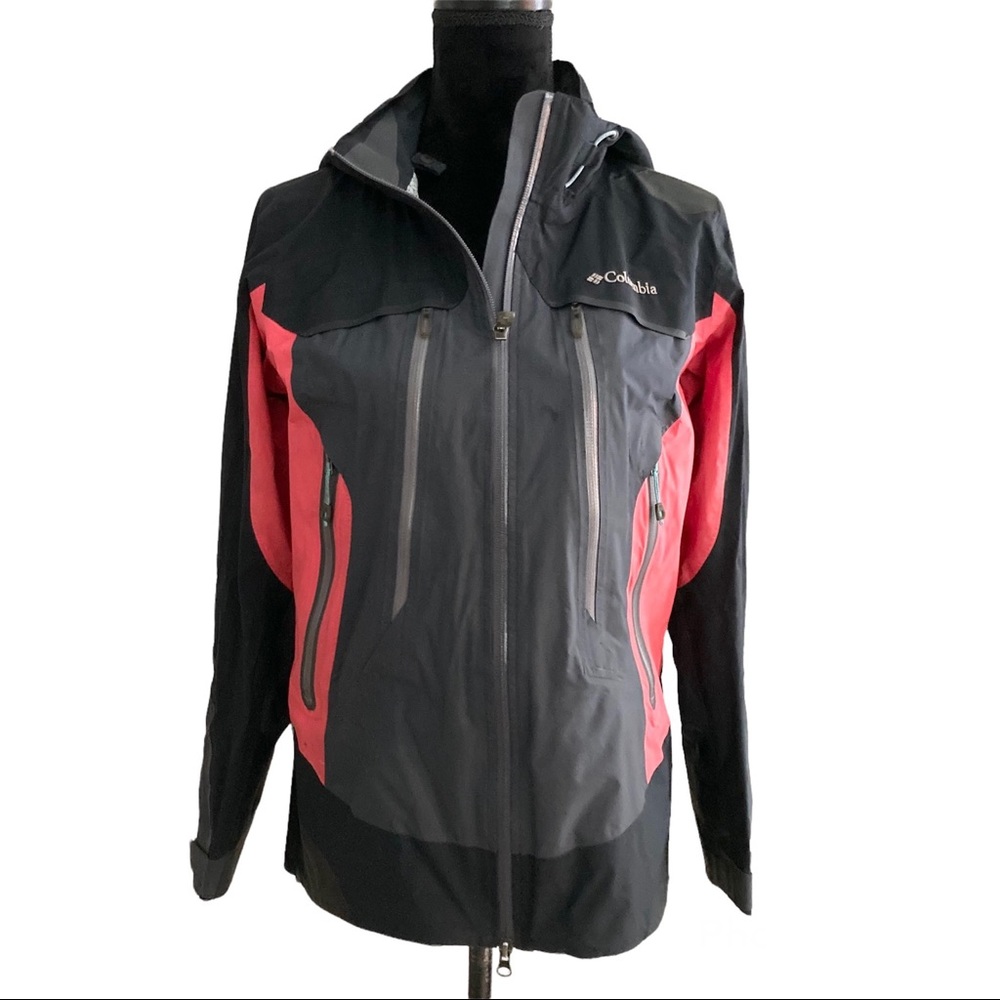 Columbia Omni-Dry Colorblock Rain Jacket